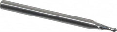 Magafor - 1.5mm Body Diam, 90°, 1-1/2" OAL, Solid Carbide Spotting Drill - Eagle Tool & Supply