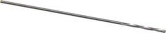 Magafor - 0.6198mm Solid Carbide 4 Flute Chucking Reamer - Spiral Flute, 0.0244" Straight Shank, 9/32" Flute Length, 1-5/16" OAL - Eagle Tool & Supply