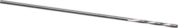 Magafor - 0.6807mm Solid Carbide 4 Flute Chucking Reamer - Spiral Flute, 0.0268" Straight Shank, 9/32" Flute Length, 1-5/16" OAL - Eagle Tool & Supply