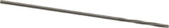 Magafor - 0.729mm Solid Carbide 4 Flute Chucking Reamer - Spiral Flute, 0.0287" Straight Shank, 9/32" Flute Length, 1-5/16" OAL - Eagle Tool & Supply