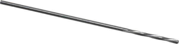 Magafor - 0.7798mm Solid Carbide 4 Flute Chucking Reamer - Spiral Flute, 0.0307" Straight Shank, 9/32" Flute Length, 1-5/16" OAL - Eagle Tool & Supply