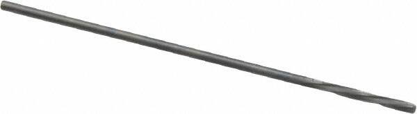 Magafor - 0.8204mm Solid Carbide 4 Flute Chucking Reamer - Spiral Flute, 0.0323" Straight Shank, 9/32" Flute Length, 1-5/16" OAL - Eagle Tool & Supply