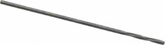 Magafor - 0.8204mm Solid Carbide 4 Flute Chucking Reamer - Spiral Flute, 0.0323" Straight Shank, 9/32" Flute Length, 1-5/16" OAL - Eagle Tool & Supply
