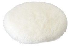 3M - 7" Diam Wool Bonnet Pad - 15/16" Pile, Hook & Loop Attachment - Eagle Tool & Supply