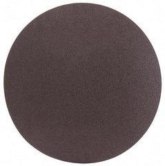 Norton - 24" Diam, 50 Grit Aluminum Oxide Adhesive PSA Disc - Coarse Grade, Brown, X Weighted Backing, Flexible - Eagle Tool & Supply