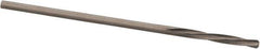 Magafor - 1.331mm Solid Carbide 4 Flute Chucking Reamer - Spiral Flute, 0.0524" Straight Shank, 25/64" Flute Length, 1-9/16" OAL - Eagle Tool & Supply