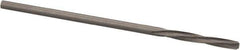 Magafor - 1.4402mm Solid Carbide 4 Flute Chucking Reamer - Spiral Flute, 0.0567" Straight Shank, 25/64" Flute Length, 1-9/16" OAL - Eagle Tool & Supply