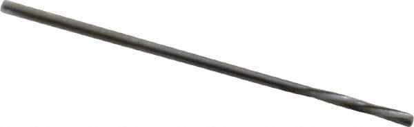 Magafor - 1.5596mm Solid Carbide 4 Flute Chucking Reamer - Spiral Flute, 0.0614" Straight Shank, 7/16" Flute Length, 1-31/32" OAL - Eagle Tool & Supply