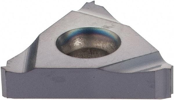 Iscar - 16ER External Right Hand 36 UN Laydown Threading Insert - Grade IC908, TiAlN Coated Carbide, 9.53mm Inscribed Circle - Eagle Tool & Supply