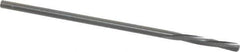 Magafor - 1.7399mm Solid Carbide 4 Flute Chucking Reamer - Spiral Flute, 0.0685" Straight Shank, 7/16" Flute Length, 1-31/32" OAL - Eagle Tool & Supply