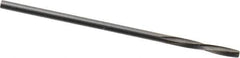 Magafor - 1.7907mm Solid Carbide 4 Flute Chucking Reamer - Spiral Flute, 0.0705" Straight Shank, 7/16" Flute Length, 1-31/32" OAL - Eagle Tool & Supply