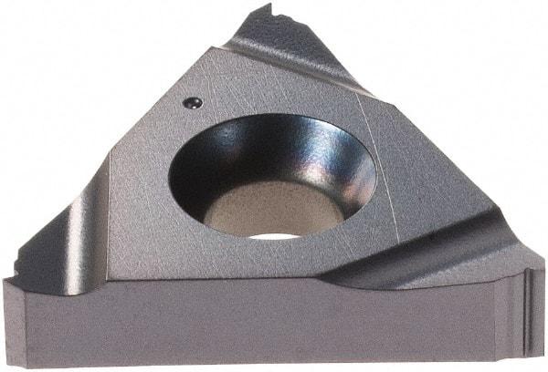 Iscar - 16ER External Right Hand 56 UN Laydown Threading Insert - Grade IC908, TiN/TiAlN Coated Carbide, 9.53mm Inscribed Circle - Eagle Tool & Supply