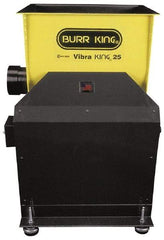 Burr King - 3/4 hp, Wet/Dry Operation Vibratory Tumbler - Flow Through Drain - Eagle Tool & Supply