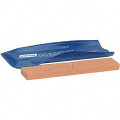 Norton - 4" Long x 3/4" Wide x 1/4" Thick, Aluminum Oxide Sharpening Stone - Flat Stone, Fine Grade - Eagle Tool & Supply
