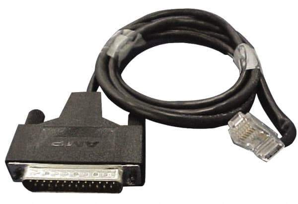 Mitutoyo - Remote Data Collection Printer Cable - 3 Ft. Overall Length, For Use with SJ 201P Printer - Eagle Tool & Supply