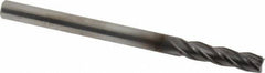 OSG - 1/8", 1/2" LOC, 1/8" Shank Diam, 1-3/4" OAL, 4 Flute, Solid Carbide Square End Mill - Single End, Diamond Finish, Spiral Flute, 30° Helix, Centercutting, Right Hand Cut, Right Hand Flute, Series 7040 - Eagle Tool & Supply