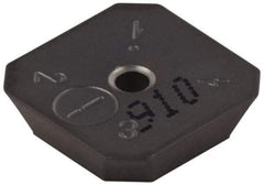 Iscar - SEKN42 42 Grade IC910 Carbide Milling Insert - AlTiN Finish, 0.1252" Thick, 1/2" Inscribed Circle - Eagle Tool & Supply