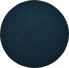 Merit Abrasives - 2" Disc Diam, 120 Grit, Zirconia Alumina Quick Change Disc - Type R Attaching System, Coated, Blue, Fine Grade, 30,000 RPM, KY672 Series - Eagle Tool & Supply