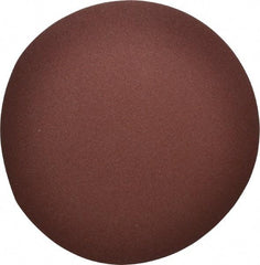 Merit Abrasives - 14" Diam, 60 Grit Aluminum Oxide Adhesive PSA Disc - Coarse Grade, Black, Cloth Backing, Flexible, Use with Stationary Disc Sanders - Eagle Tool & Supply