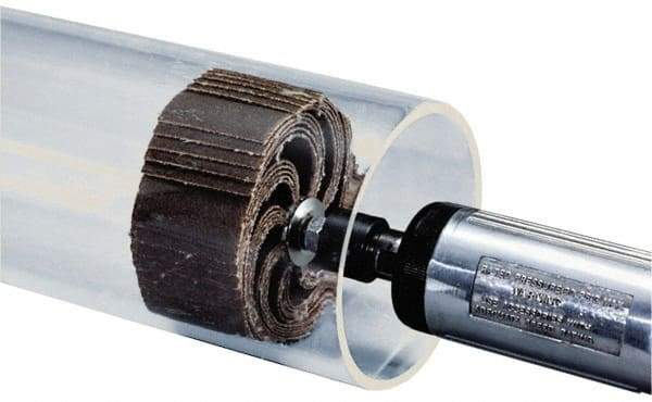 Merit Abrasives - 80 Grit, Coated, Bore Polishing Wheel - Eagle Tool & Supply