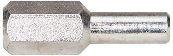 Merit Abrasives - Bore Polisher Mandrel - 5/16-18 Thread - Eagle Tool & Supply