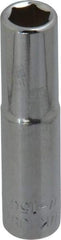 Blackhawk by Proto - 9/32", 1/4" Drive, Deep Hand Socket - 6 Points, 2" OAL, Chrome Finish - Eagle Tool & Supply