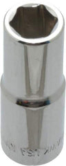 Blackhawk by Proto - 3/8" Drive, Deep Hand Socket - 6 Points, 1-13/16" OAL, Chrome Finish - Eagle Tool & Supply