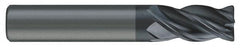 SGS - 1" Diam 4 Flute Solid Carbide 0.04" Corner Radius End Mill - Eagle Tool & Supply