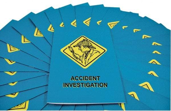 Marcom - Accident Investigation Training Booklet - English and Spanish, Safety Meeting Series - Eagle Tool & Supply