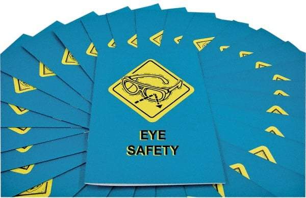 Marcom - Eye Safety Training Booklet - English, Safety Meeting Series - Eagle Tool & Supply