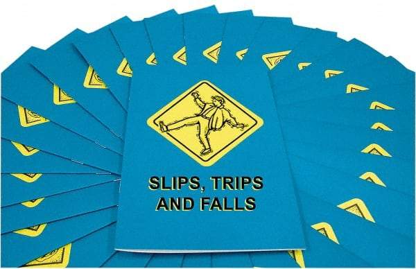 Marcom - Slips Trips and Falls Training Booklet - English and Spanish, Safety Meeting Series - Eagle Tool & Supply