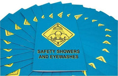 Marcom - Safety Showers and Eye Washes Training Booklet - English and Spanish, Safety Meeting Series - Eagle Tool & Supply