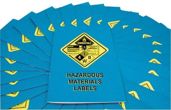 Marcom - Hazardous Materials Labels Training Booklet - English and Spanish, Safety Meeting Series - Eagle Tool & Supply