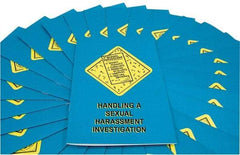 Marcom - Handling a Sexual Harassment Investigation Training Booklet - English and Spanish, Safety Meeting Series - Eagle Tool & Supply