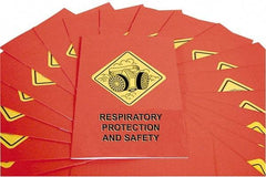 Marcom - Respiratory Protection and Safety Training Booklet - English and Spanish, Regulatory Compliance Series - Eagle Tool & Supply