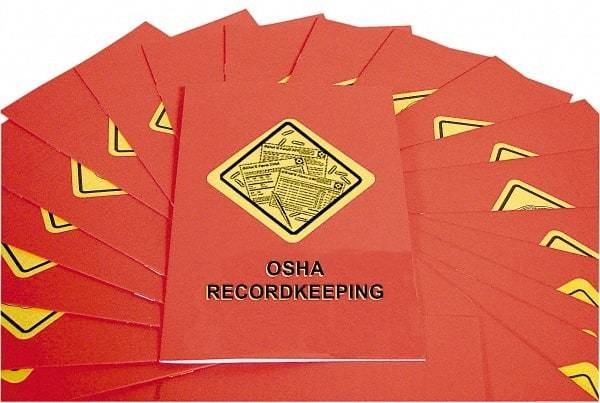 Marcom - OSHA Record Keeping Training Booklet - English and Spanish, Regulatory Compliance Series - Eagle Tool & Supply