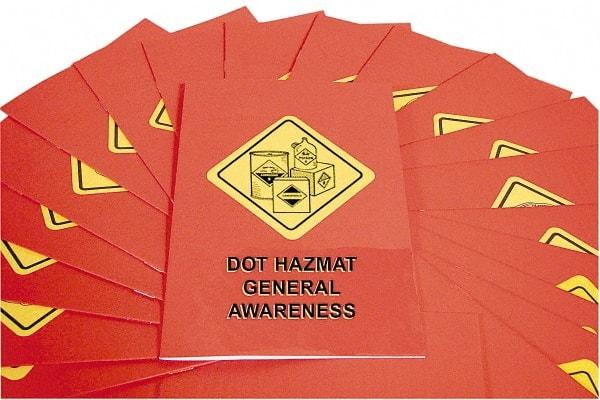 Marcom - DOT HazMat General Awareness Training Booklet - English, Regulatory Compliance Series - Eagle Tool & Supply