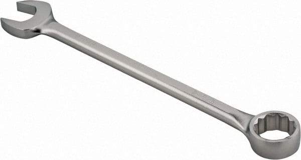 Proto - 2-5/8" 12 Point Offset Combination Wrench - 15° Offset Angle, 29-3/4" OAL, Steel, Satin Finish - Eagle Tool & Supply