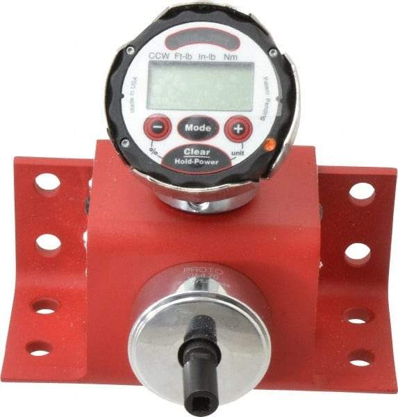 Proto - 5 to 50 In/Lb Electronic Torque Tester - 1/4" Drive, 1% Accuracy - Eagle Tool & Supply