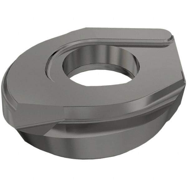 Iscar - HBRD1.0 QF Grade IC328 Carbide Milling Insert - TiCN Finish, 0.212" Thick, 1/2" Corner Radius - Eagle Tool & Supply