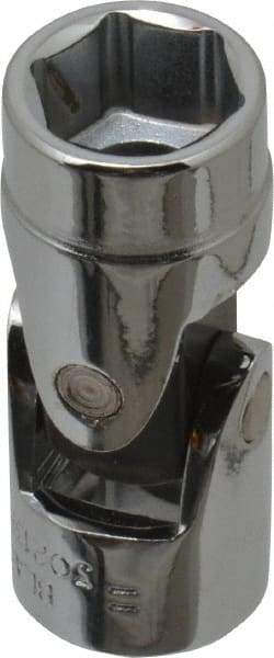 Blackhawk by Proto - 3/8" Drive, Standard Hand Socket - 6 Points, 1-29/32" OAL, Alloy Steel, Chrome Finish - Eagle Tool & Supply