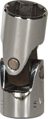 Blackhawk by Proto - 3/8" Drive, Standard Hand Socket - 6 Points, 1-29/32" OAL, Alloy Steel, Chrome Finish - Eagle Tool & Supply