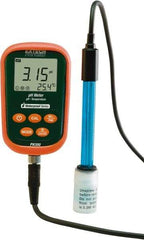 Extech - -2 to 19.99 pH, pH/mV/Temp Meter - 212°F - Eagle Tool & Supply