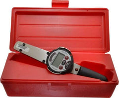 Proto - 1/4" Drive Electronic Digital Torque Wrench - 0.83 Ft/Lb to 8 Ft/Lb Torque, 11" OAL, 0.01 N/m Graduation, Fixed Head - Eagle Tool & Supply