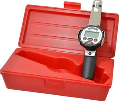 Proto - 3/8" Drive Electronic Digital Torque Wrench - 5 Ft/Lb to 50 Ft/Lb Torque, 11" OAL, 0.1 N/m Graduation, Fixed Head - Eagle Tool & Supply