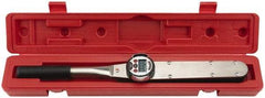 Proto - 1" Drive Electronic Digital Torque Wrench - 133 N/m to 1,335 N/m Torque, 77" OAL, 1 N/m Graduation, Fixed Head - Eagle Tool & Supply