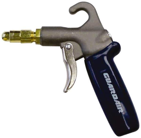 Guardair - 120 Max psi Low Volume Safety Air Gun - 1/4 NPT Inlet, Brass - Eagle Tool & Supply