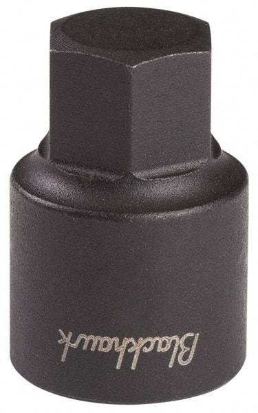 Blackhawk by Proto - 3/8" Drive, 17mm Impact Hex Bit Socket - 3-1/2" OAL - Eagle Tool & Supply
