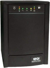 Tripp-Lite - 15 Amp, 750 VA, Tower Mount Line Interactive Backup Uninterruptible Power Supply - Backup 10 min with Full Load & 54-1/2 min with Half Load, 120 VAC Input & Output, 500 Watt Output, 1 Phases, 6 Outlets - Eagle Tool & Supply