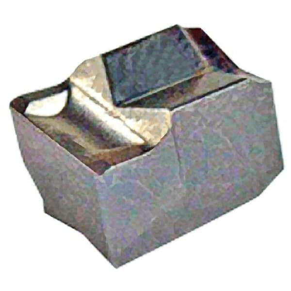 Iscar - GSAN3 Grade IC328 Carbide Milling Insert - TiCN Finish, 0.2mm Corner Radius - Eagle Tool & Supply